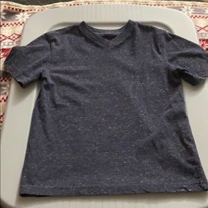 Boys XS (4/5)  Navy w/ white speckles v neck tee